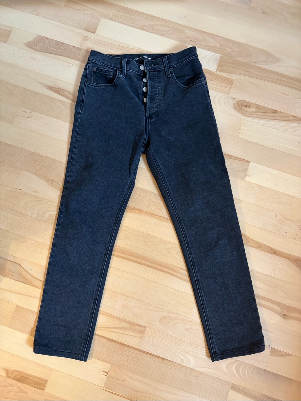Denim Forum Yoko high rise slim 28L - Dark wash size
